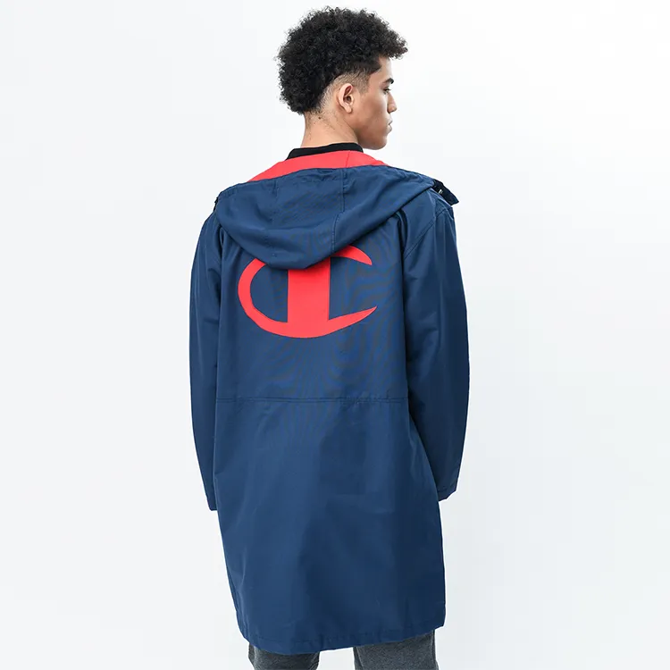 Champion Jacket Japan Version Unisex Navy Blue-3