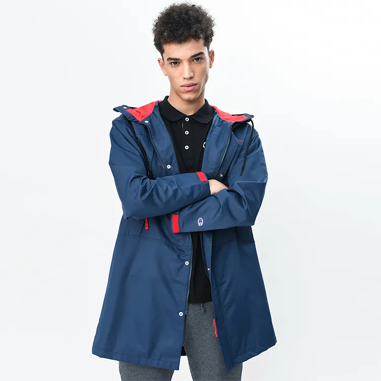 Champion Jacket Japan Version Unisex Navy Blue-1