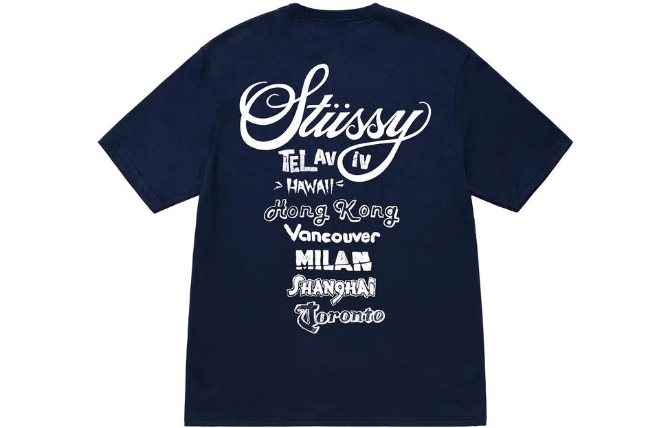 ☆ STUSSY WORLD TOUR TEE ☆ World Tour Tee – White | Tees | Stüssy