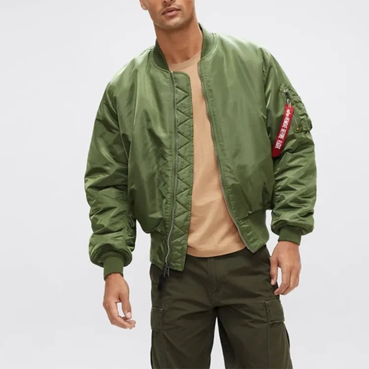 Alpha Industries Zip up Bomber Jacket-2