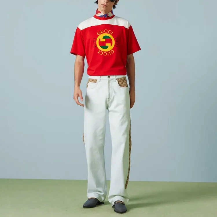 GUCCI T Shirts Men Red-1