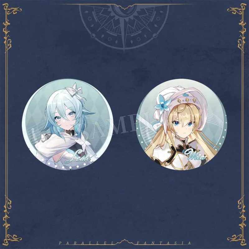 BEMOE Otherworldly Fantasy Mini Tinplate Badge IP Merch-6