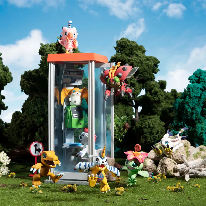 MegaHouse Digimon Anime Characters Digimon Adventure Mix Bonus Included Box Egg Reissued Version Chibi Figures-1