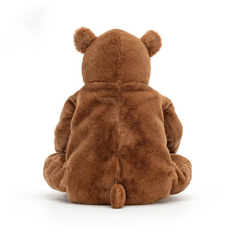 JELLYCAT Animal Lombard Bear Dolls Plush Doll-5