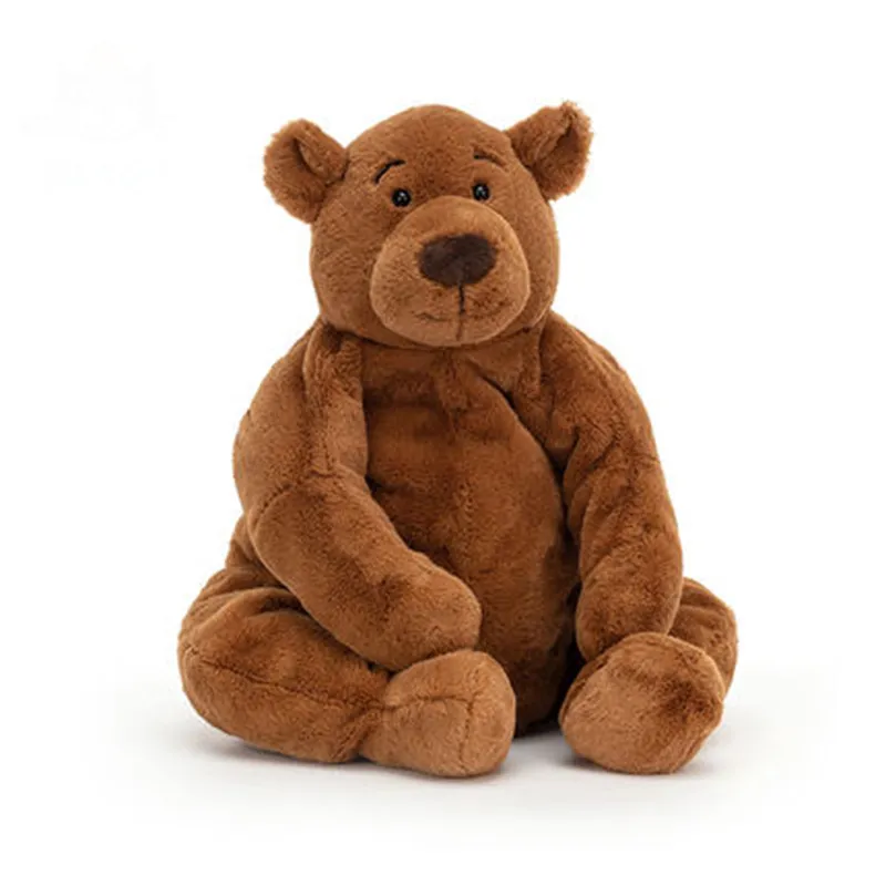 JELLYCAT Animal Lombard Bear Dolls Plush Doll-1