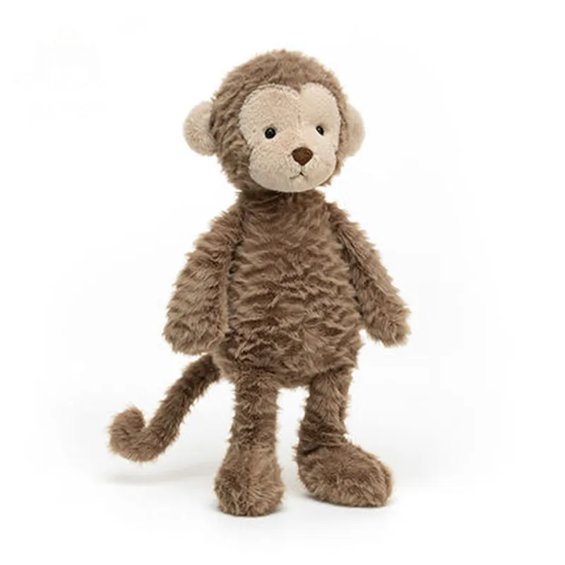 JELLYCAT Rolie Polie Monkey Stuffed Animal-1