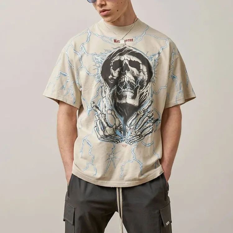 REPRESENT T-Shirts Men White-2