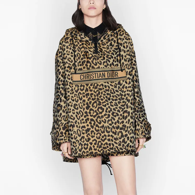 DIOR Quarterly New Products Jackets Women's Leopard Print-4