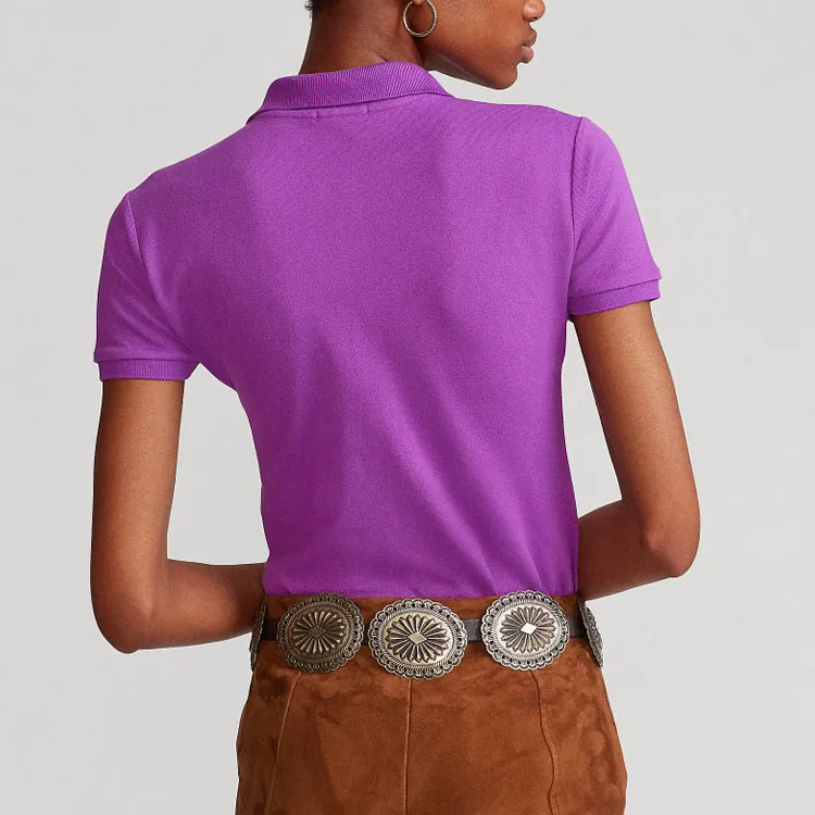 Polo Ralph Lauren SS22 Polo Shirt Women's Purple-2
