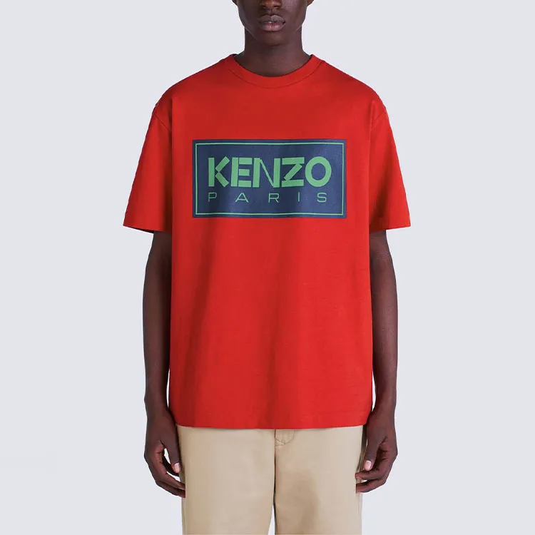 KENZO T Shirts Men Red-4
