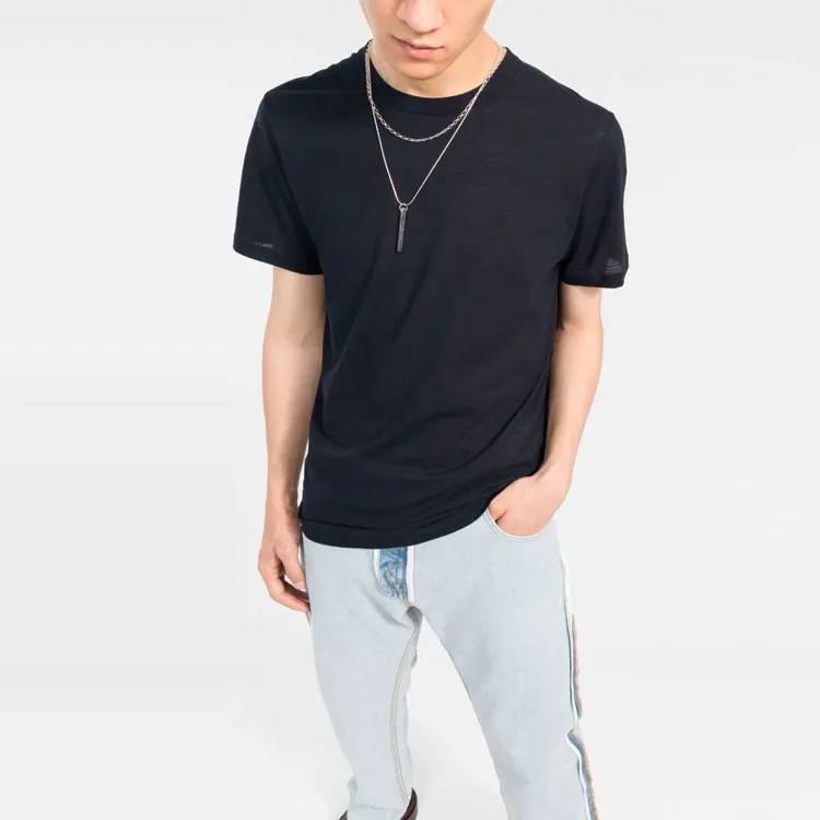 JIL SANDER T Shirts Men Dark Blue-3