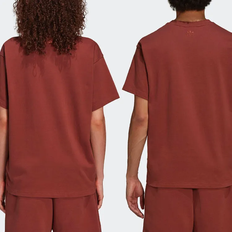 Adidas T Shirts Unisex Coffee-3