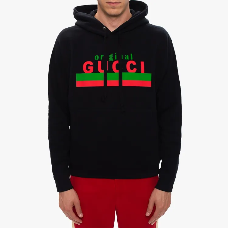 GUCCI Sweatshirts Men Black-2
