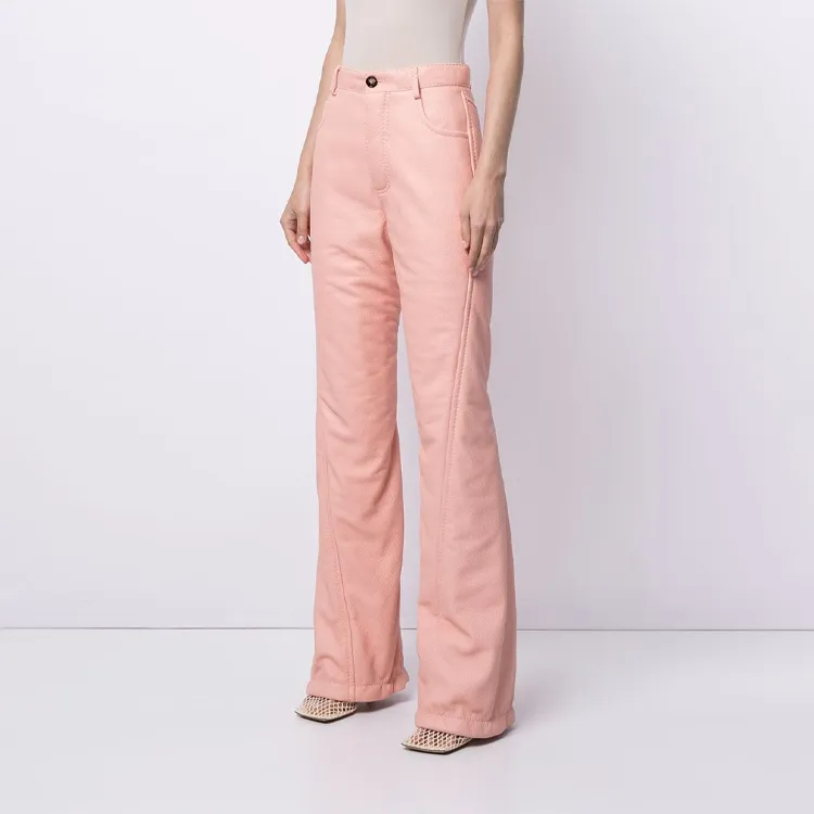 Bottega Veneta Casual Pants Women's Pink-2