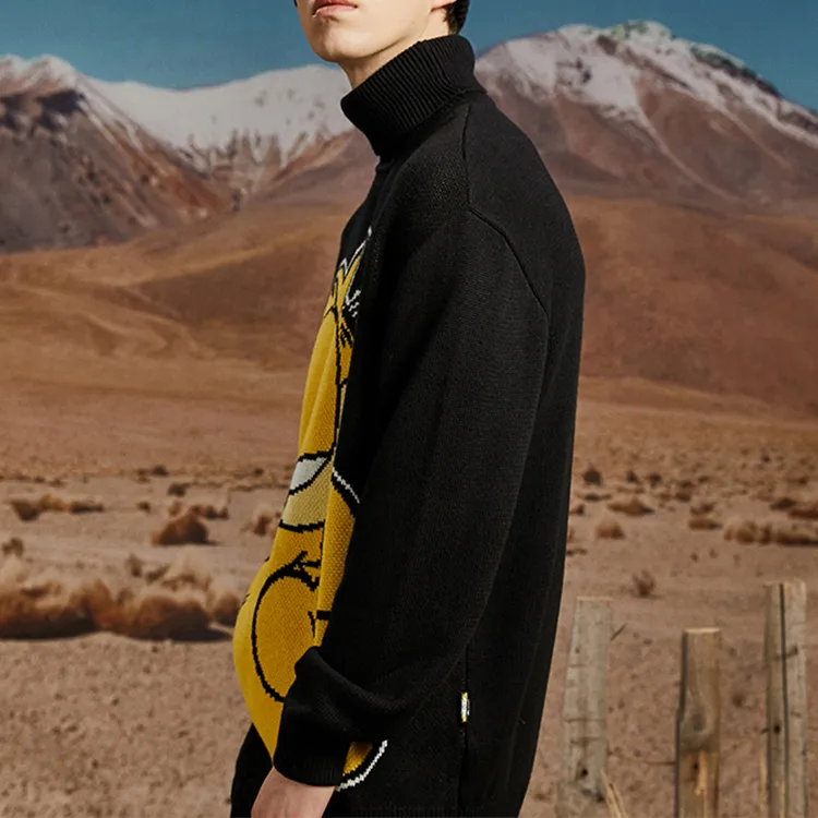 FUN X Garfield Knitwear Unisex Black-3