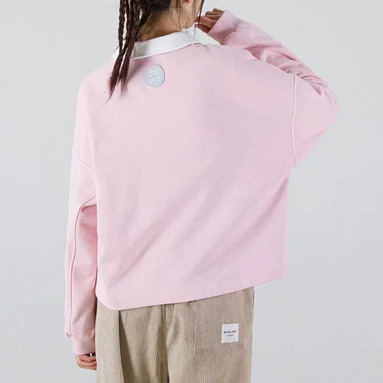PUMA Polo Shirts Women's Pink-2