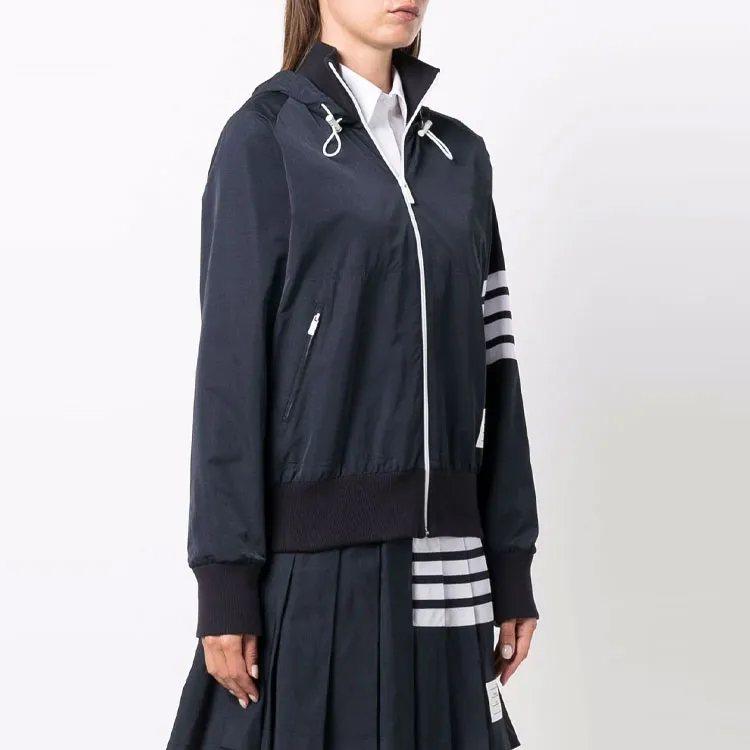 THOM BROWNE· SS22 Jacket Women's Blue-3