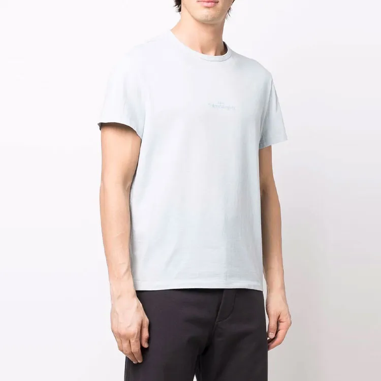 Maison Margiela T Shirts Men Blue-3
