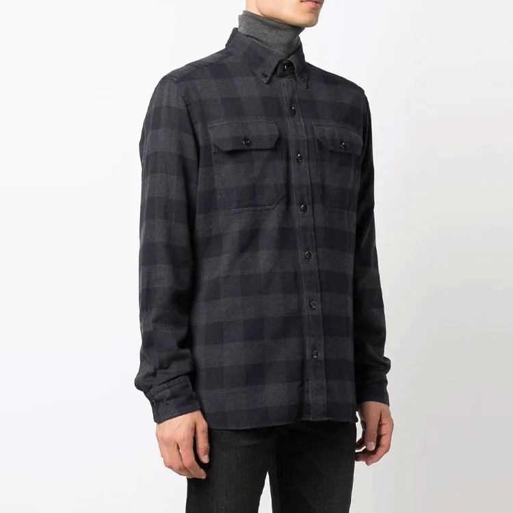 TOM FORD Shirts Men Black-3