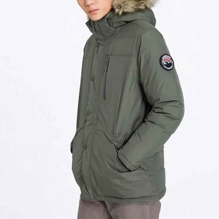 Timberland Down Jackets Men Army Green-2