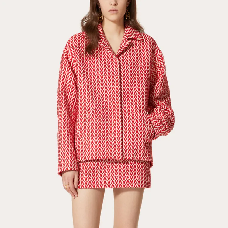 Valentino Jackets Women's Red-1