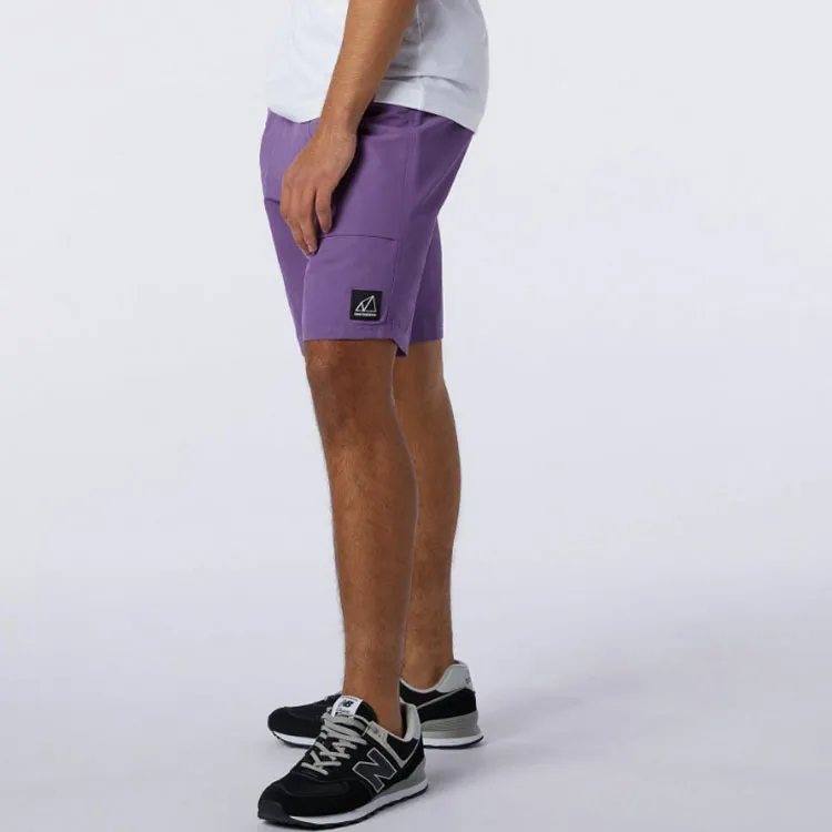New Balance Sports Shorts Men Purple-4
