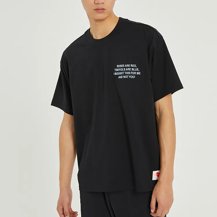 Adidas Originals Trefoil T-Shirts Men Black-2