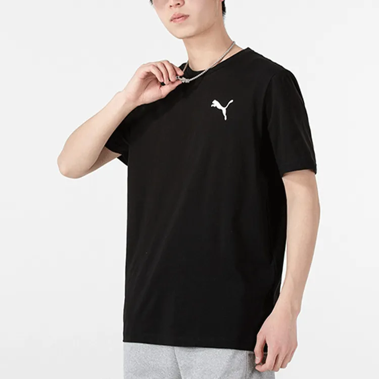 PUMA T-Shirts Men Black-4