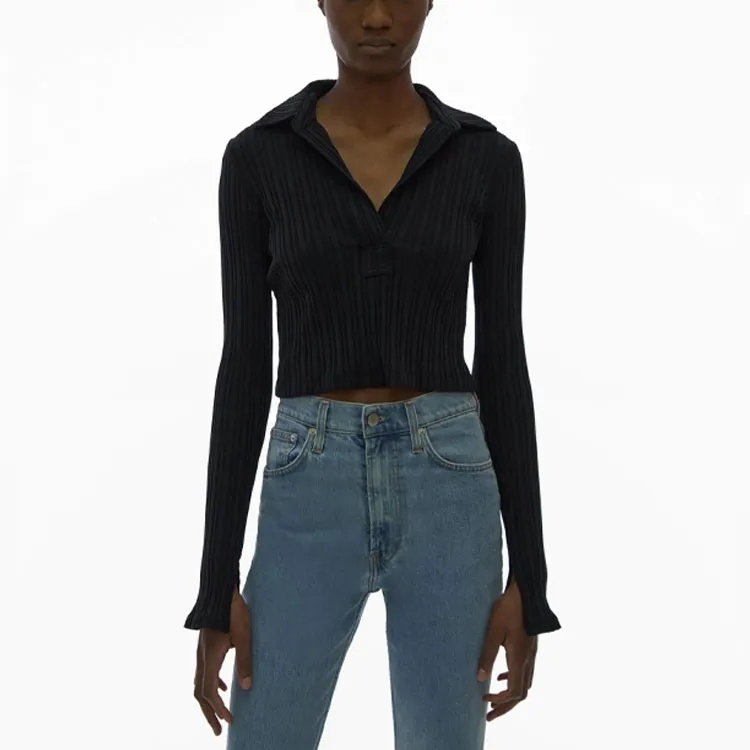Helmut Lang Polo Shirts Women's Black-2