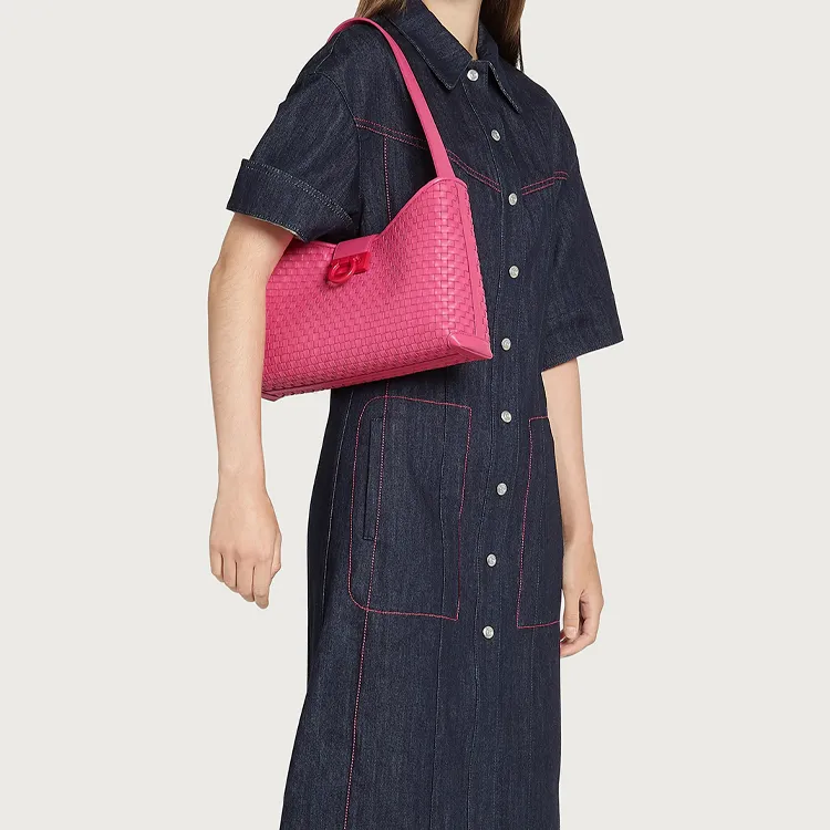 Ferragamo Trifolio Handbags-4