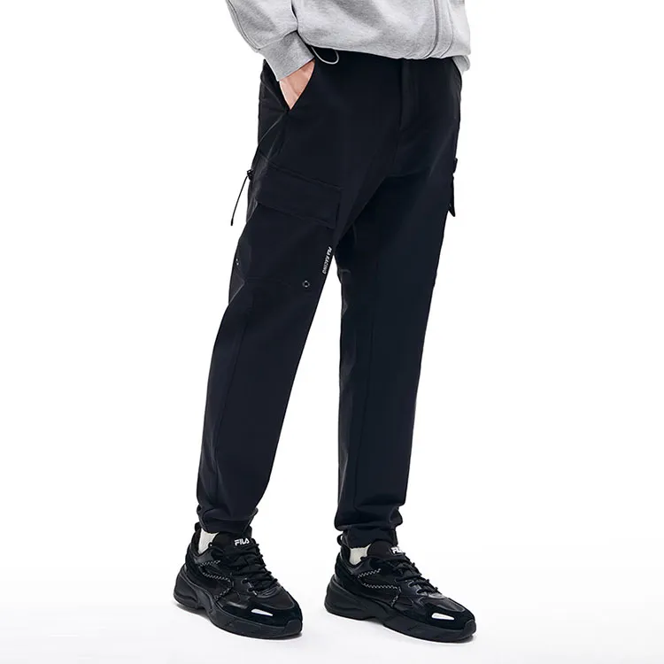 FILA Cargo Pants Men Jet Black-4