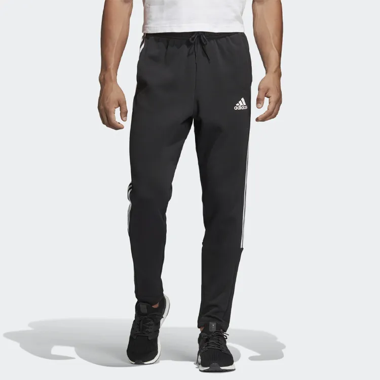 Adidas Knitted Sweatpants Men's Black-4