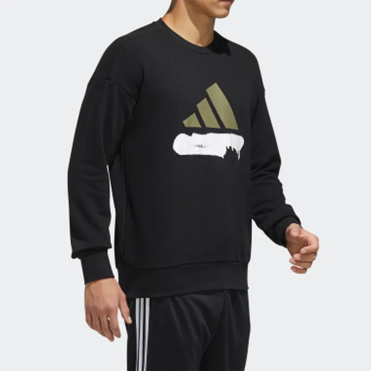 Adidas Sweatshirts Men Black-2