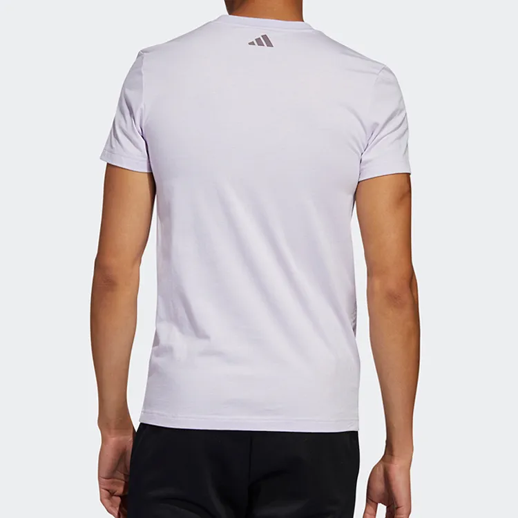 Adidas T Shirts Men Purple-4