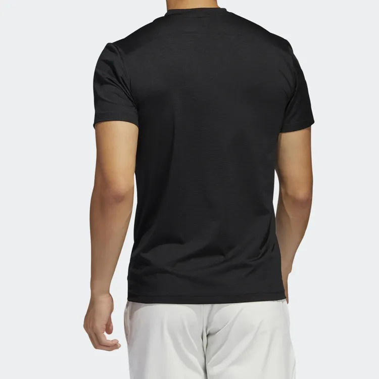 Adidas Set-in Sleeve T-Shirt Men's Black-3
