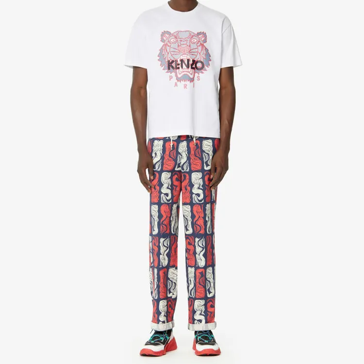 KENZO Classic Tiger Head SS20 T Shirt Men's White-2