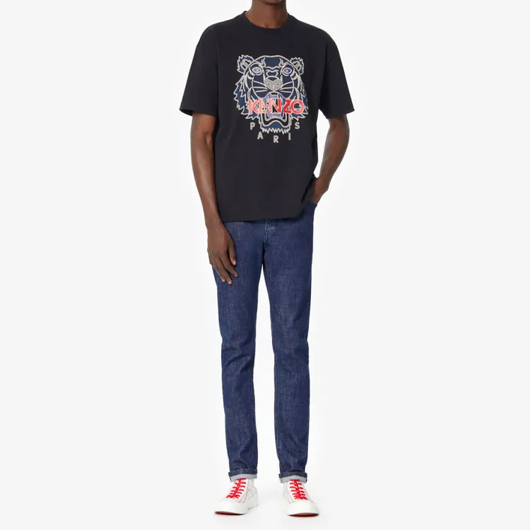 KENZO T Shirts Men Black-3