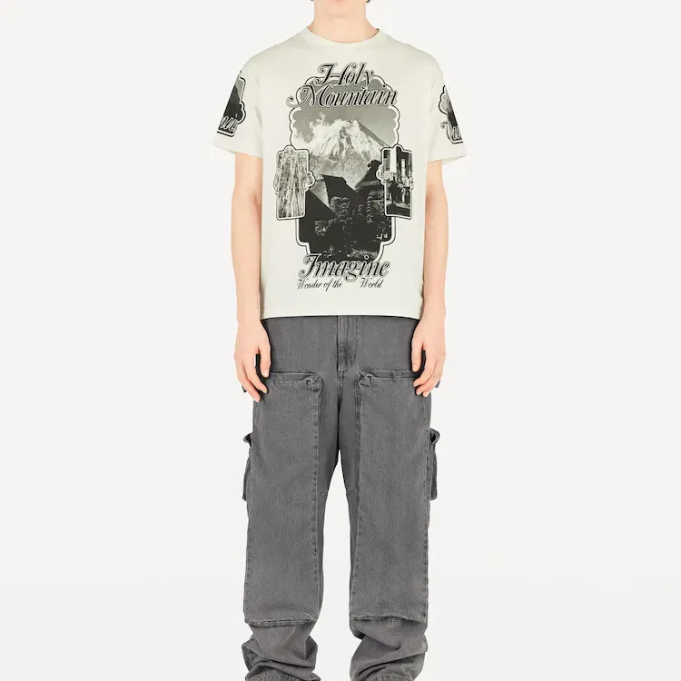 LOUIS VUITTON New Quarterly Products Of LV T Shirts Men White-1
