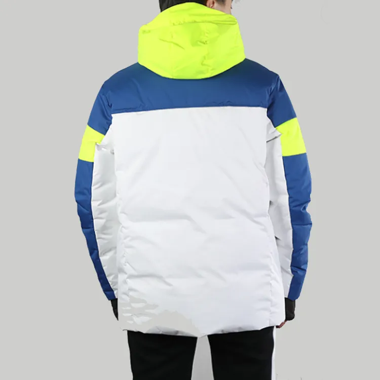 PUMA Down Jackets Men White Glacier Blue-3