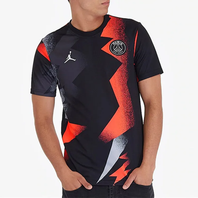 Jordan Soccer Jersey Men's Black-2