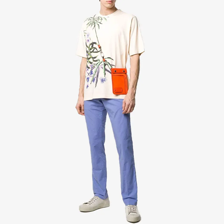 KENZO T Shirts Men Beige Pink-4