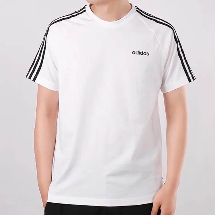 Adidas T Shirts Men White-2