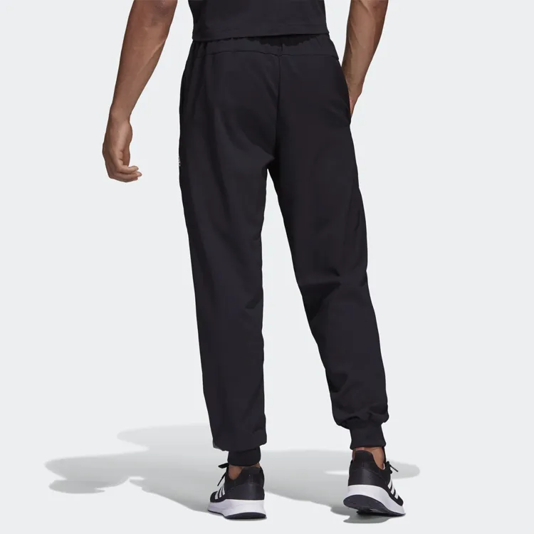 Adidas Knitted Sweatpants Men Black-4