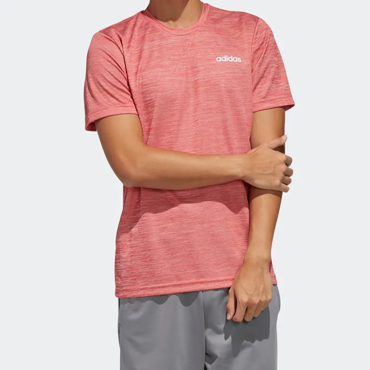 Adidas T Shirts Men Pink-3