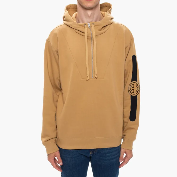 GUCCI Sweatshirts Men Camel-3