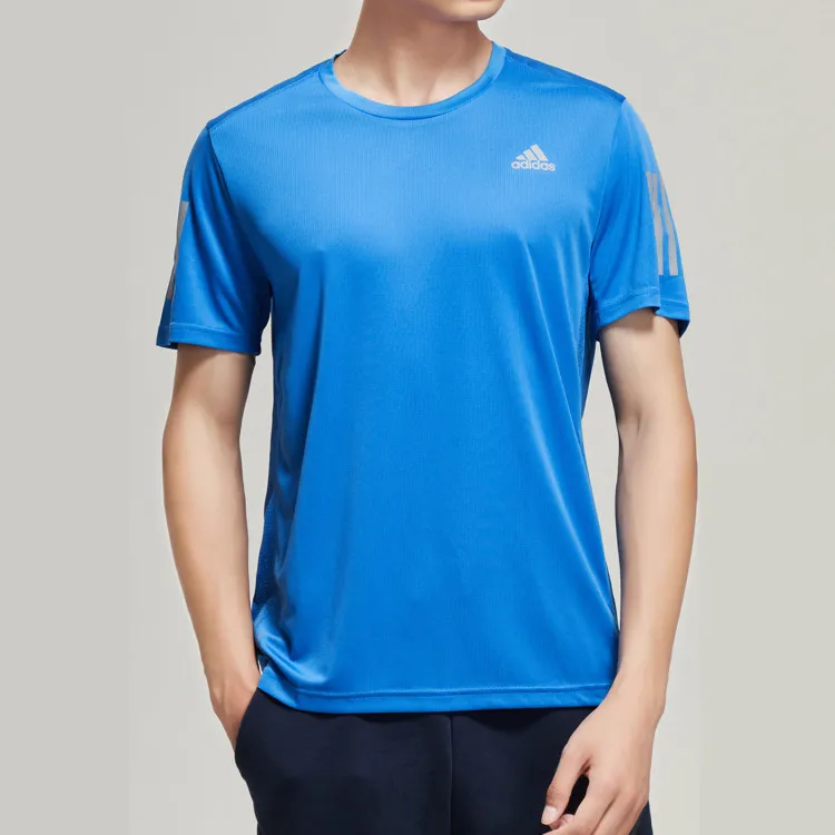Adidas T Shirts Men True Blue-2