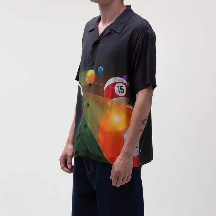 Stussy Pool Hall Shirt-2