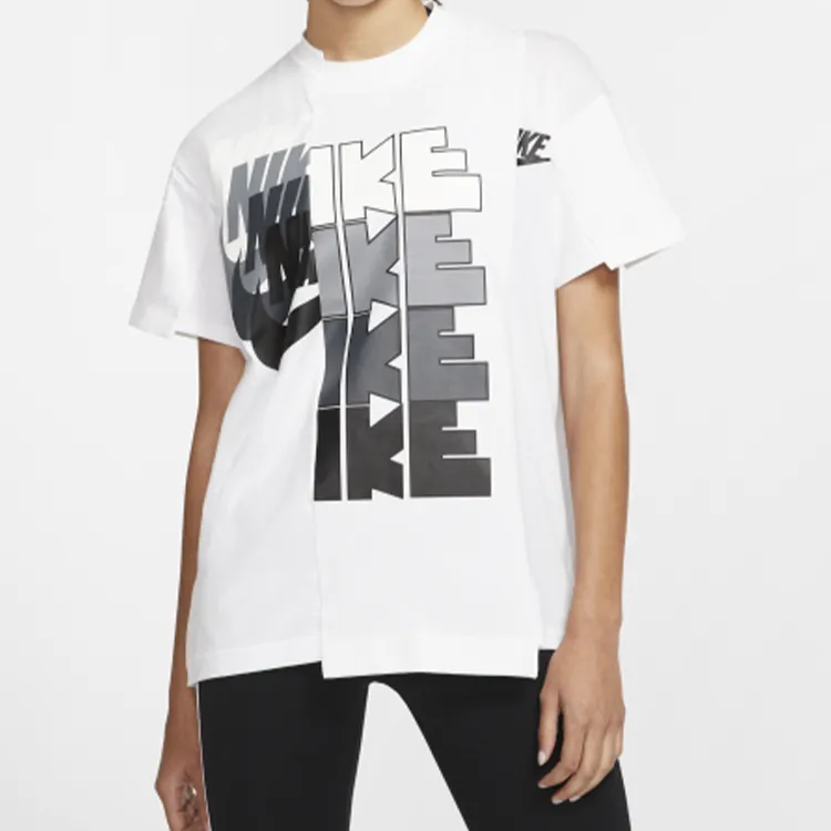 Nike X Sacai Tee White/Grey-2