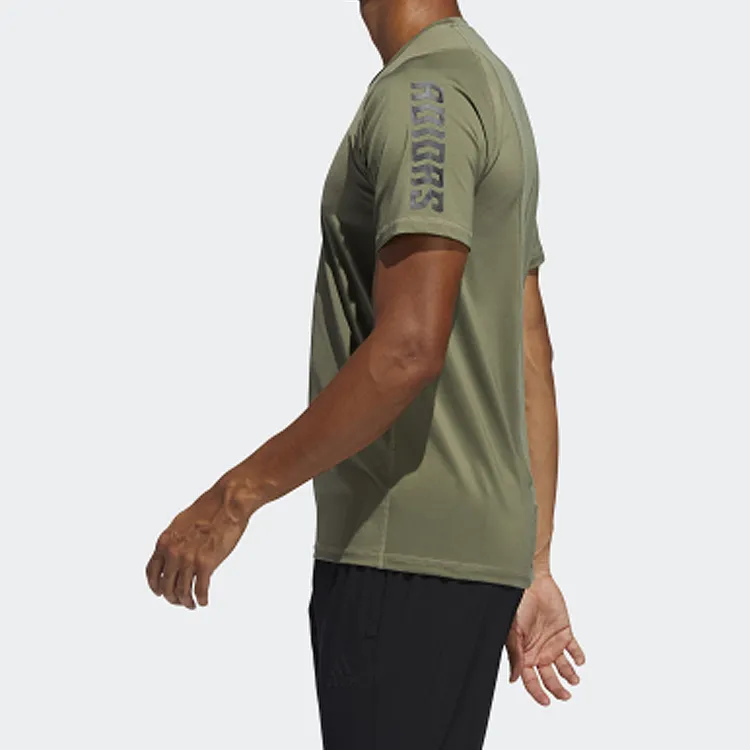 Adidas T Shirts Men Ruins Green-4