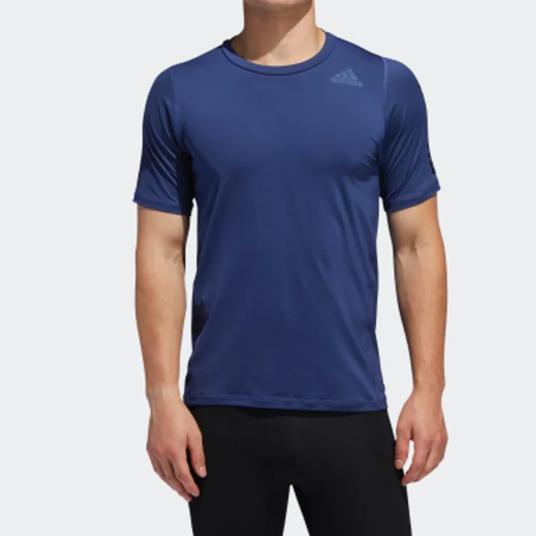 Adidas D4T T Shirts Men Dark Blue-4